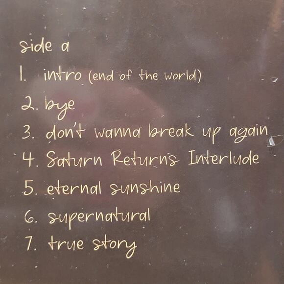 VINYL Ariana Grande: eternal sunshine Ruby Red LP + Alt Cover New / Sealed - Picture 5 of 6
